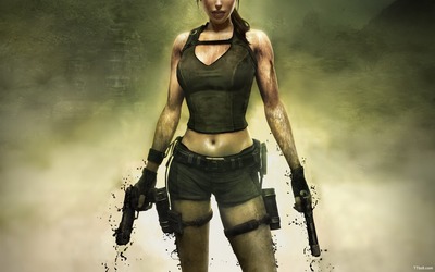 《古墓麗影8:地下世界》游戲壁紙